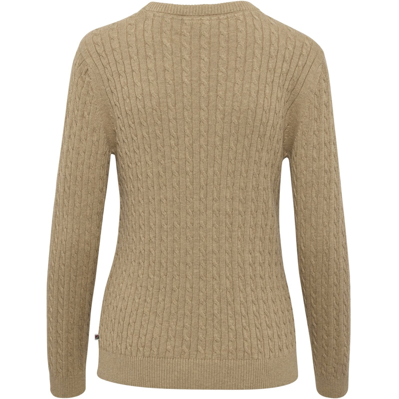 Redgreen Women Susan kabelstrik Strik Sand Melange