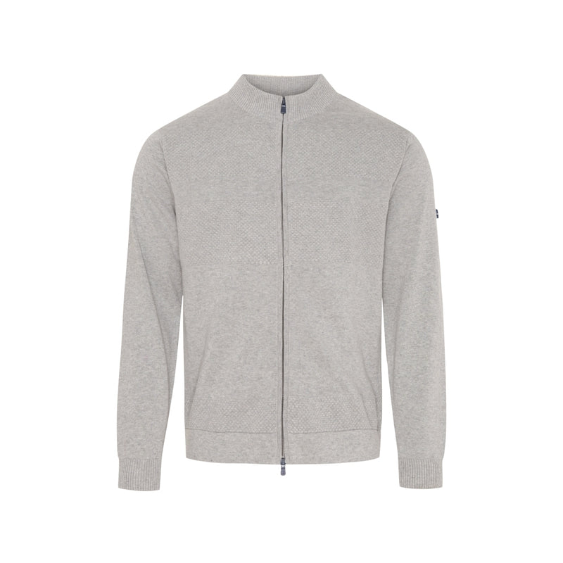 Sea Ranch Tobias Strik Cardigan Strik Grå Melange