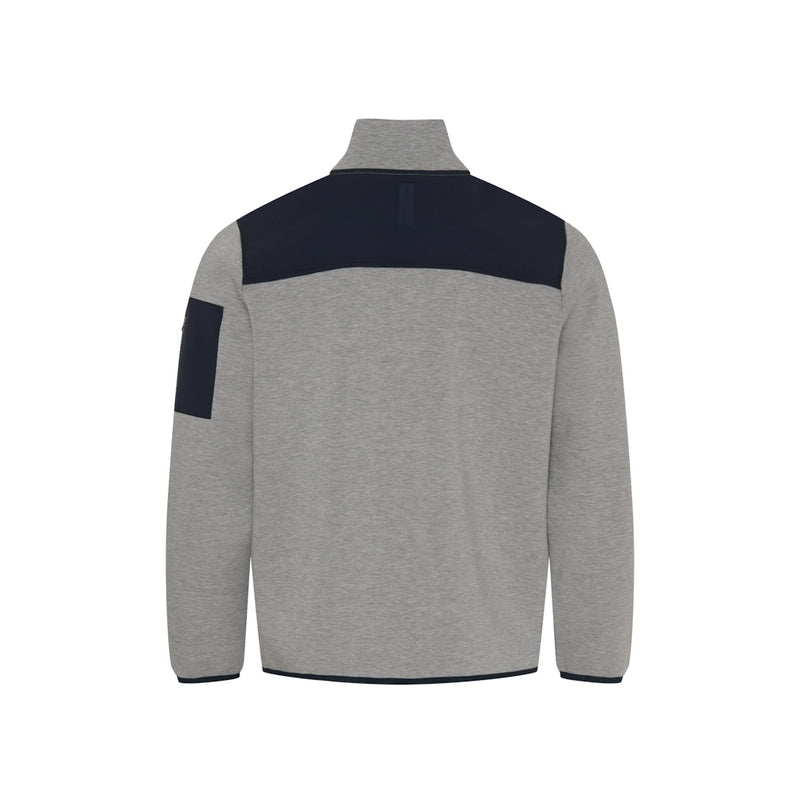 Sea Ranch Tuke Half Zip Sweatshirts Grå Melange