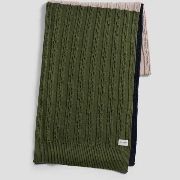 Redgreen Women Vibe tørklæde Strik 177 Olive Stripe