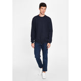 Sea Ranch Winston Langærmet Sweatshirt Sweatshirts Navy