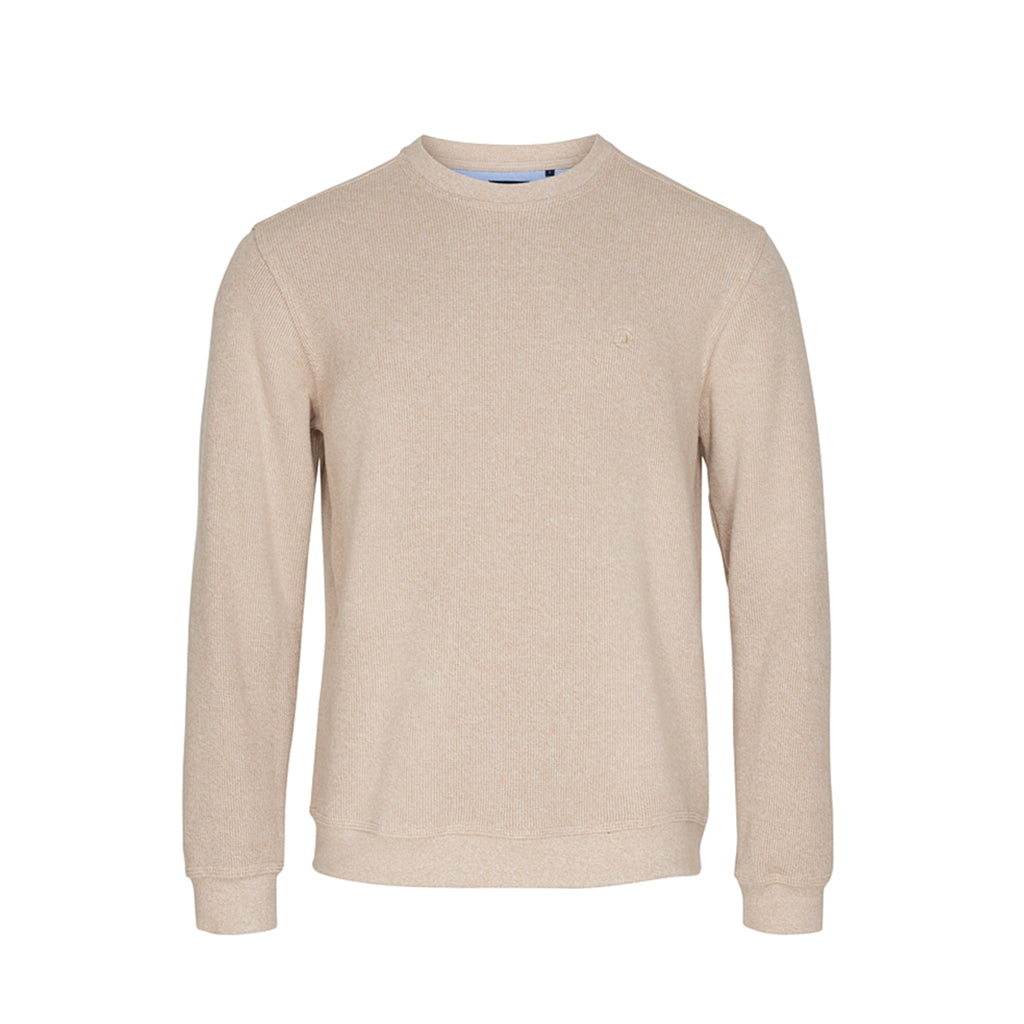 Sea Ranch Winston Langærmet Sweatshirt Sweatshirts Sand Melange
