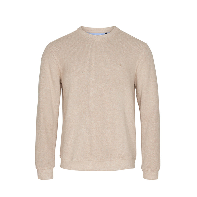 Sea Ranch Winston Langærmet Sweatshirt Sweatshirts Sand Melange
