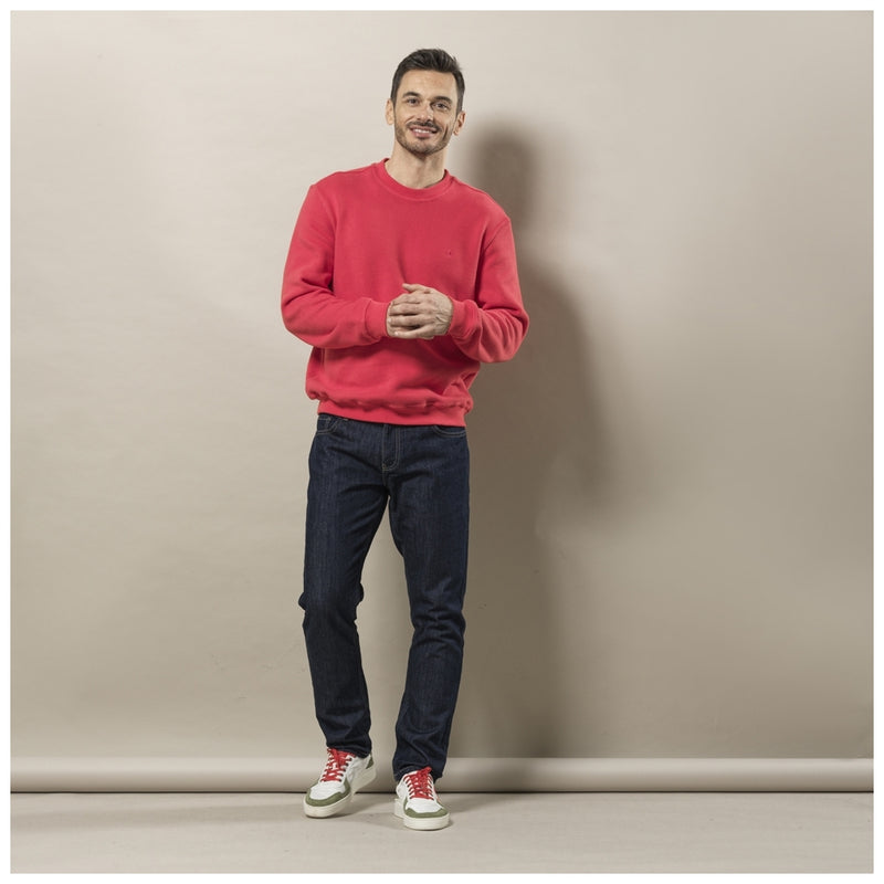 Sea Ranch Winston Langærmet Sweatshirt Sweatshirts Sharon Rød