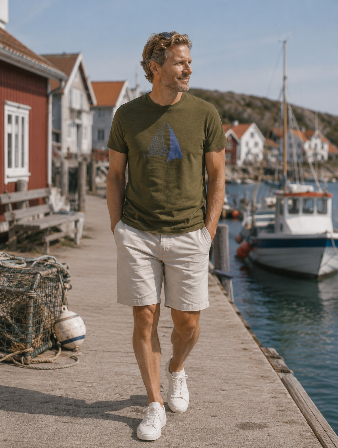 Villum T-shirt - Olive