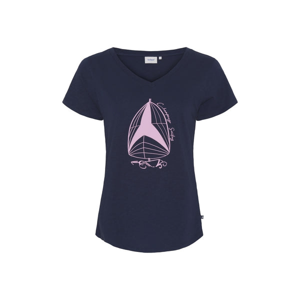 Sea Ranch Asta Tee T-shirts SR Navy