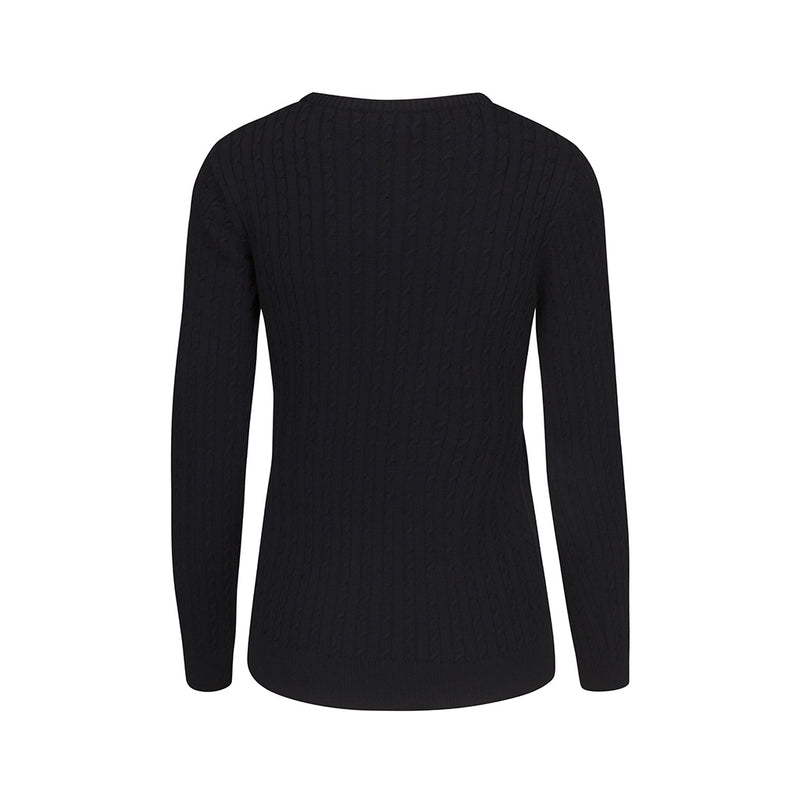 Sea Ranch Barbara Kabel Pullover Strik Strik SR Navy