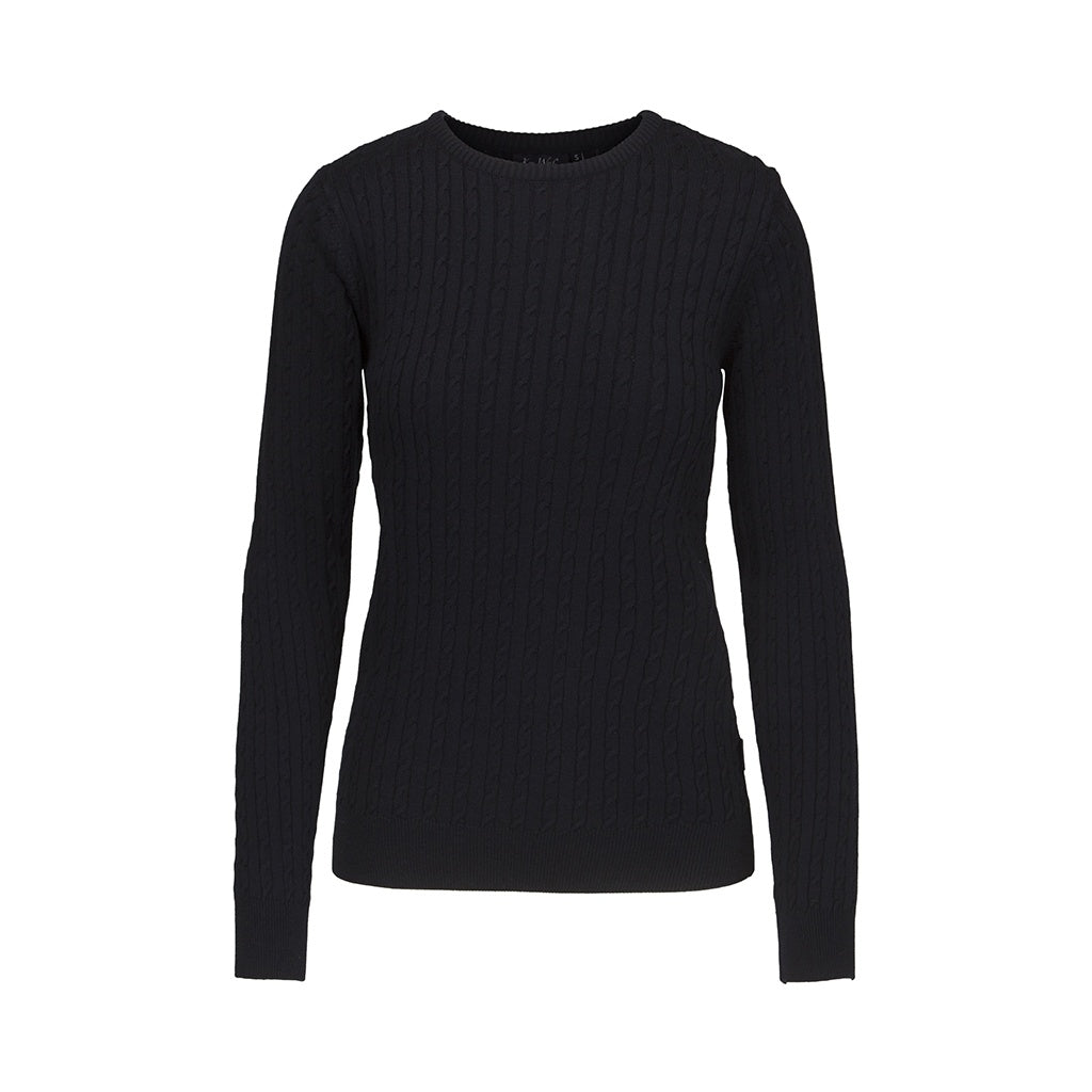 Sea Ranch Barbara Kabel Pullover Strik Strik SR Navy