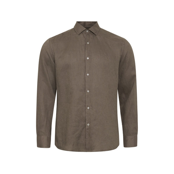 Sea Ranch Bastian Linen Shirt Skjorter Sand