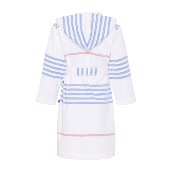 Sea Ranch Bathrobe Kids Håndklæder 1084 White/Federal Blue