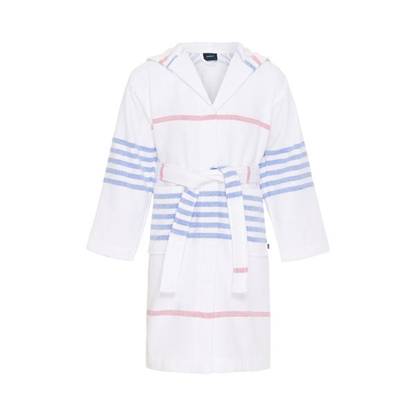Sea Ranch Bathrobe Kids Håndklæder 1084 White/Federal Blue