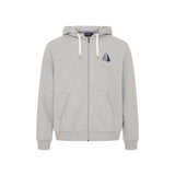 Sea Ranch Bob Zip Hood Sweat Sweatshirts Grå Melange