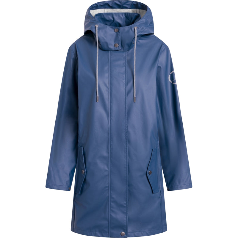 Sea Ranch Brooke Solid Regnjakke Jackets and Coats Blå