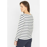 Redgreen Women Catalina langærmet t-shirt Langærmet Tee 120 Off White Stripe