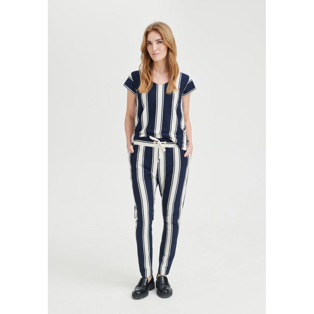 Redgreen Women Celene bukser Bukser og Shorts 168 Navy Stripe
