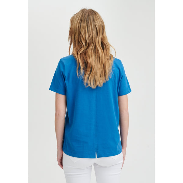 Redgreen Women Cesi T-shirt T-shirts 064 Mid Blue