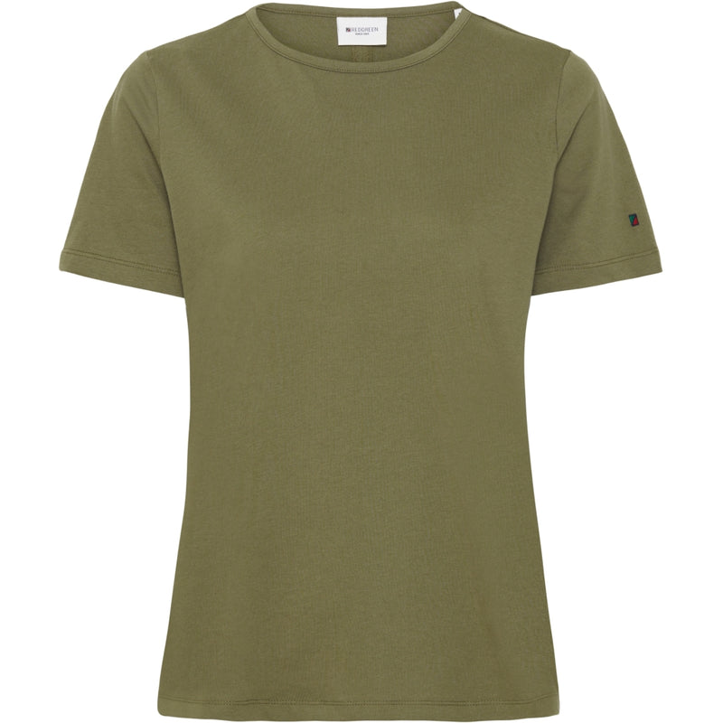 Redgreen Women Cesi T-shirt T-shirts 071 Light Olive
