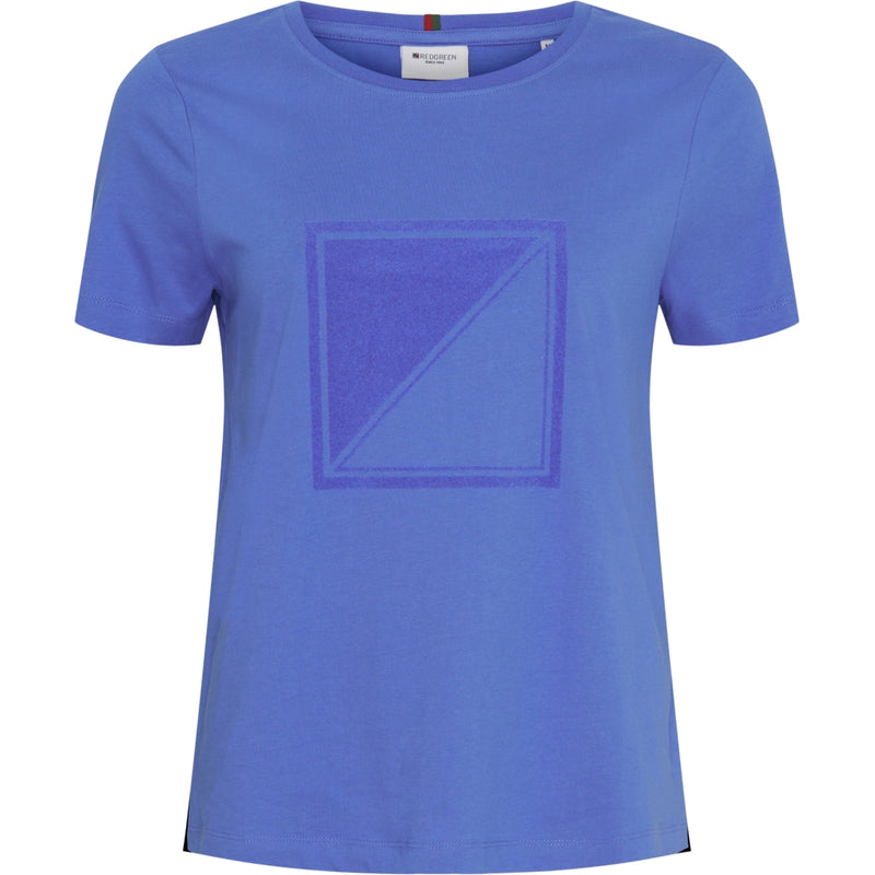 Redgreen Women Cesi T-shirt T-shirts 364 Mid Blue
