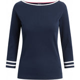 Sea Ranch Charlotte Langærmet T-shirt Langærmet Tee SR Navy