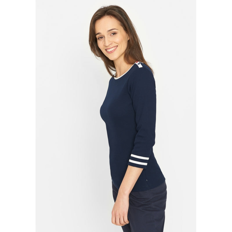 Sea Ranch Charlotte Langærmet T-shirt Langærmet Tee SR Navy