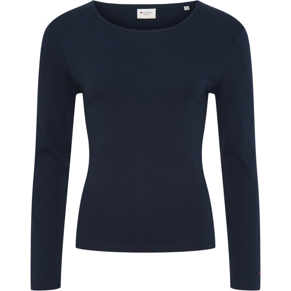 Redgreen Women Ciljla Long Sleeve T-shirt Langærmet Tee 069 Dark Navy