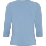 Redgreen Women Clarie 3/4 LS T-shirt Langærmet Tee 062 Light Blue