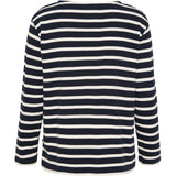 Redgreen Women Claudia T-shirt Langærmet Tee 168 Navy Stripe