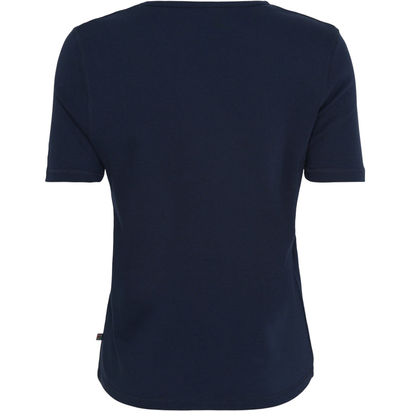 Redgreen Women Cora Short Sleeve Tee T-shirts 068 Navy