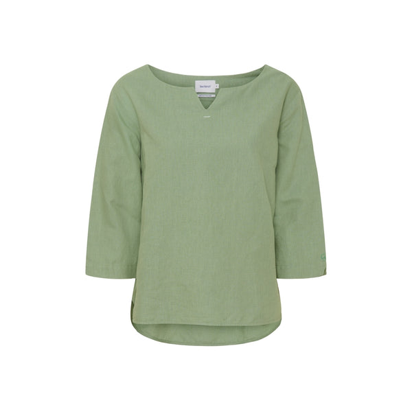 Sea Ranch Corrie 3/4 ærmet T-shirt Langærmet Tee 5025 Hedge Green