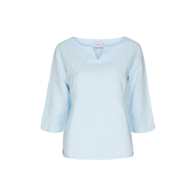 Sea Ranch Corrie 3/4 ærmet T-shirt Langærmet Tee Kølig Blå