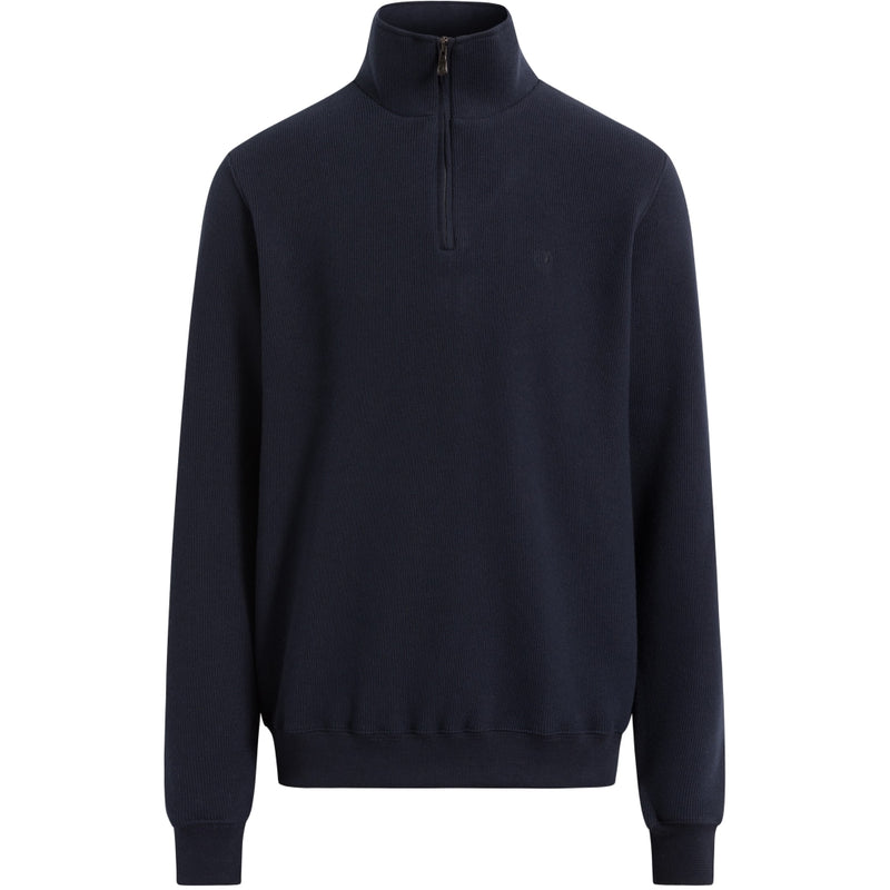 Sea Ranch Cromwell Langærmet Sweater med Lynlås Sweatshirts Navy