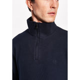 Sea Ranch Cromwell Langærmet Sweater med Lynlås Sweatshirts Navy