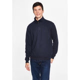 Sea Ranch Cromwell Langærmet Sweater med Lynlås Sweatshirts Navy