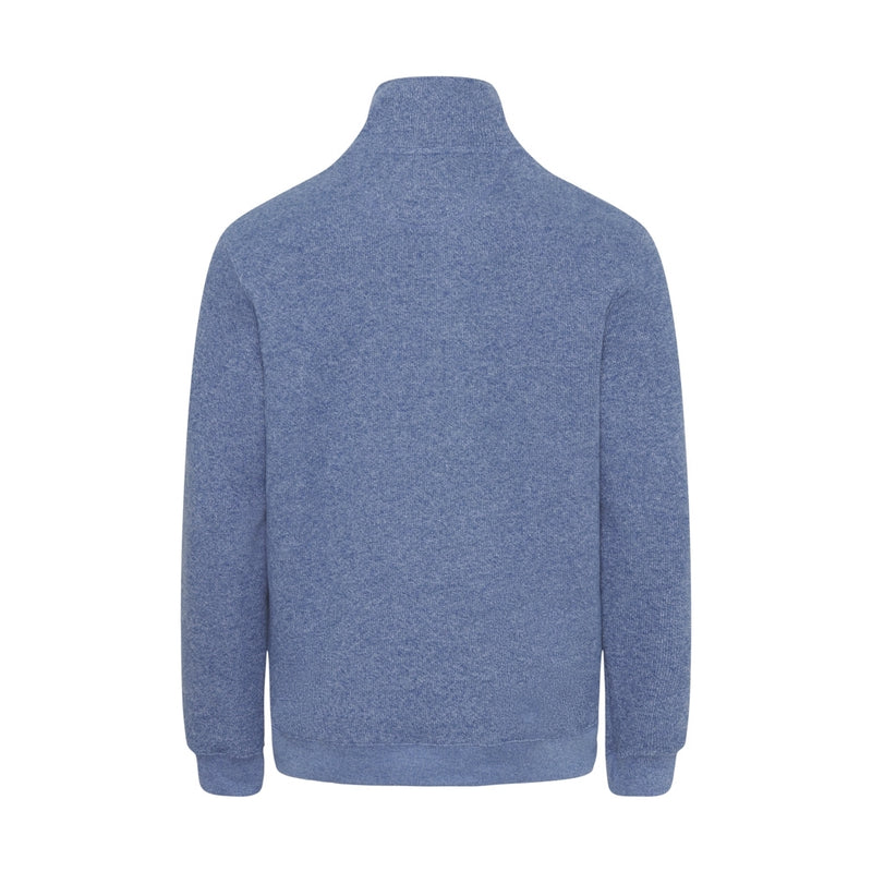 Sea Ranch Cromwell Langærmet Sweater med Lynlås Sweatshirts Blå
