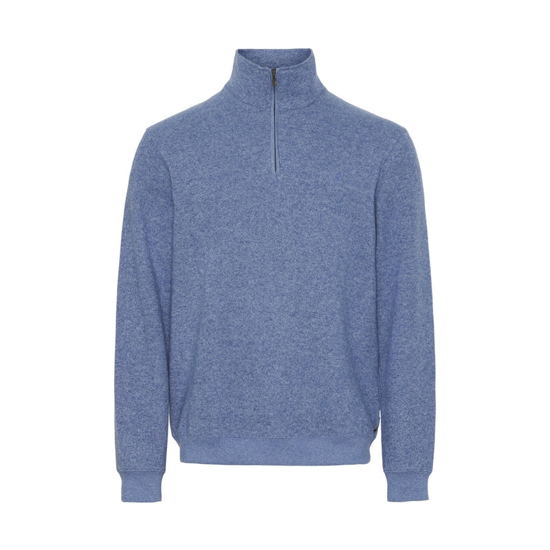 Sea Ranch Cromwell Langærmet Sweater med Lynlås Sweatshirts Blå