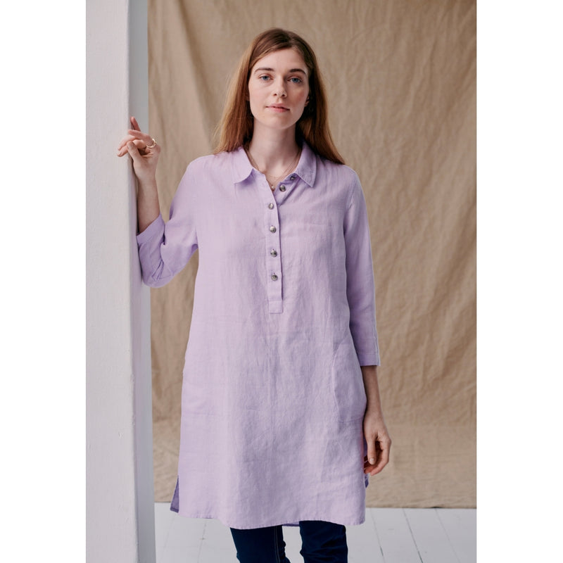 Redgreen Women Dina Skjortekjole Dresses / Shirts 082 Lavendel
