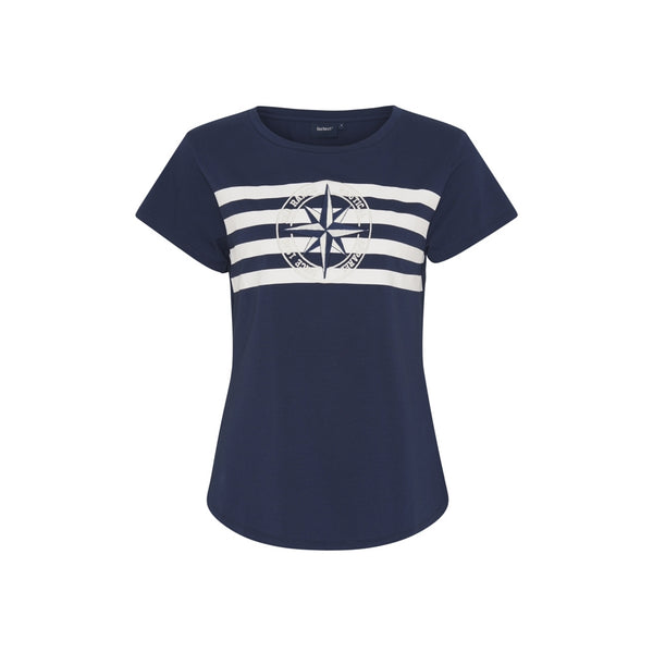 Sea Ranch Dora Langærmet Sweat Kjole T-shirts SR Navy