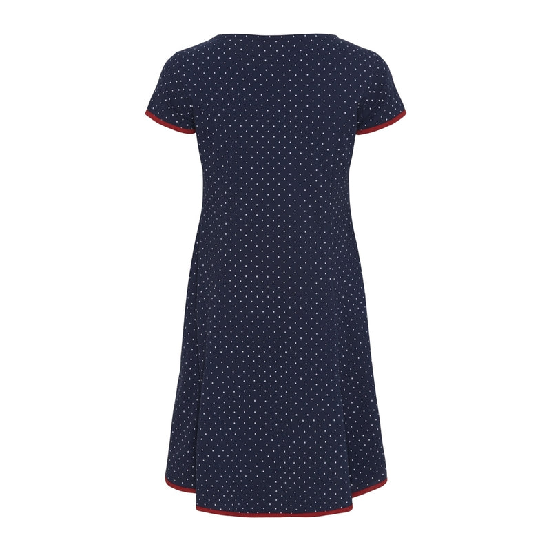 Sea Ranch Dot-Kjole Dresses / Shirts SR Navy