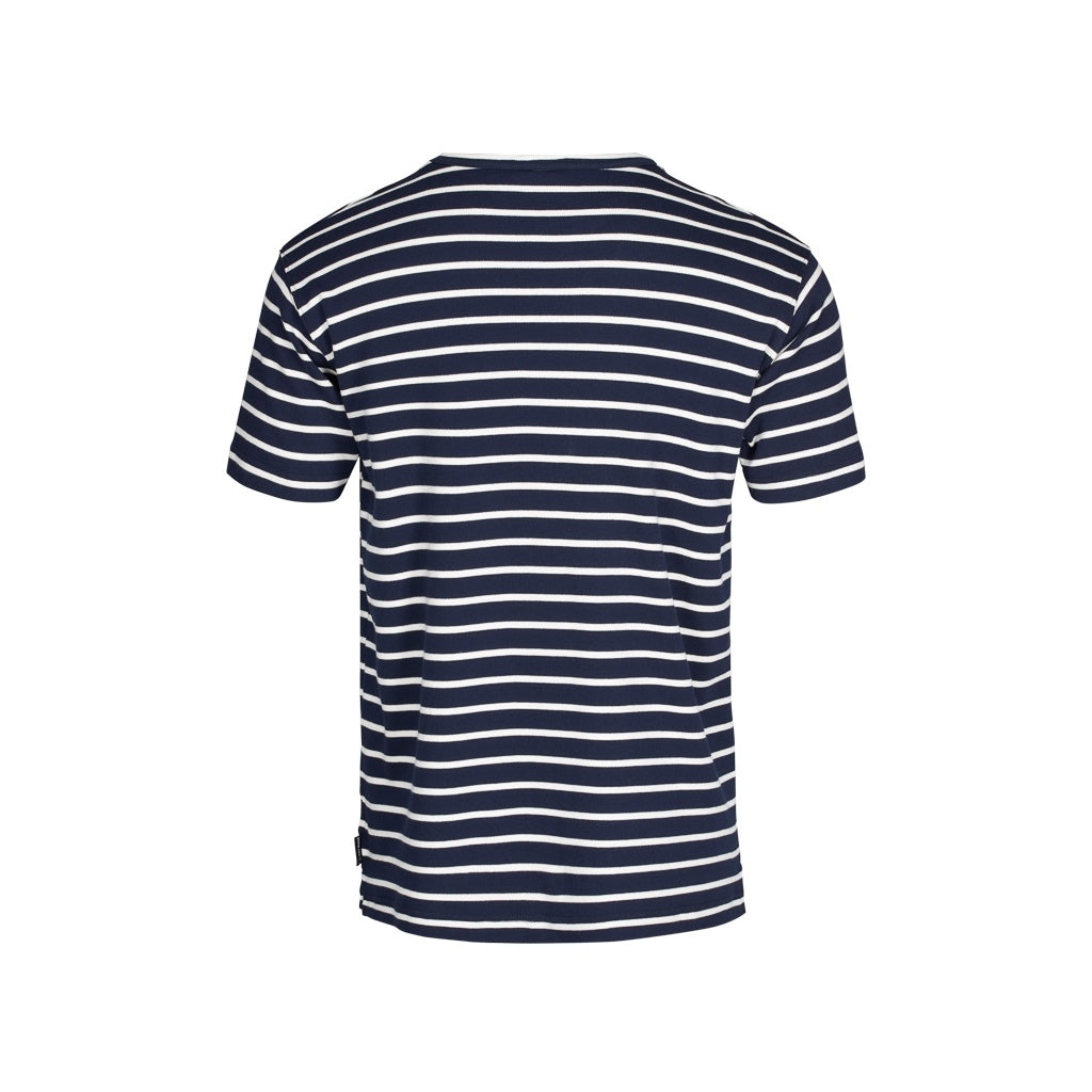 Sea Ranch Ebeltoft Stribet Kortærmet T-shirt T-shirts SR Navy/Ecru