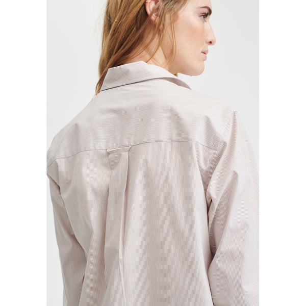 Redgreen Women Freya skjorte Skjorter 124 Mid Sand Stripe
