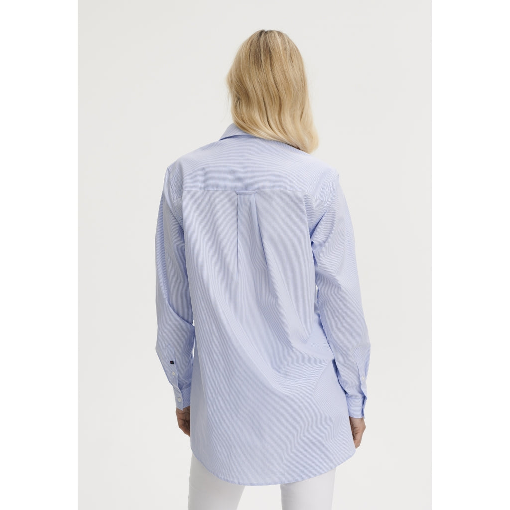 Redgreen Women Freya skjorte Skjorter 162 Light Blue Stripe