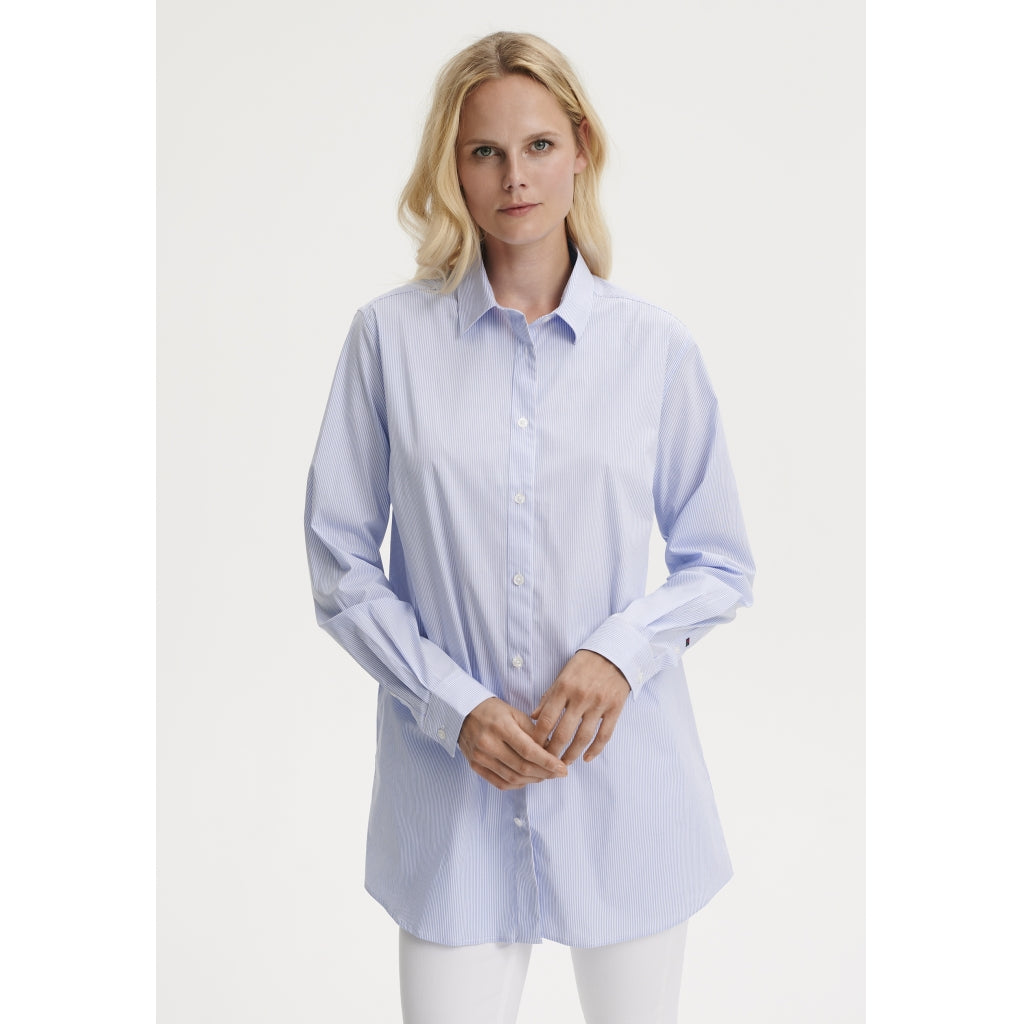 Redgreen Women Freya skjorte Skjorter 162 Light Blue Stripe