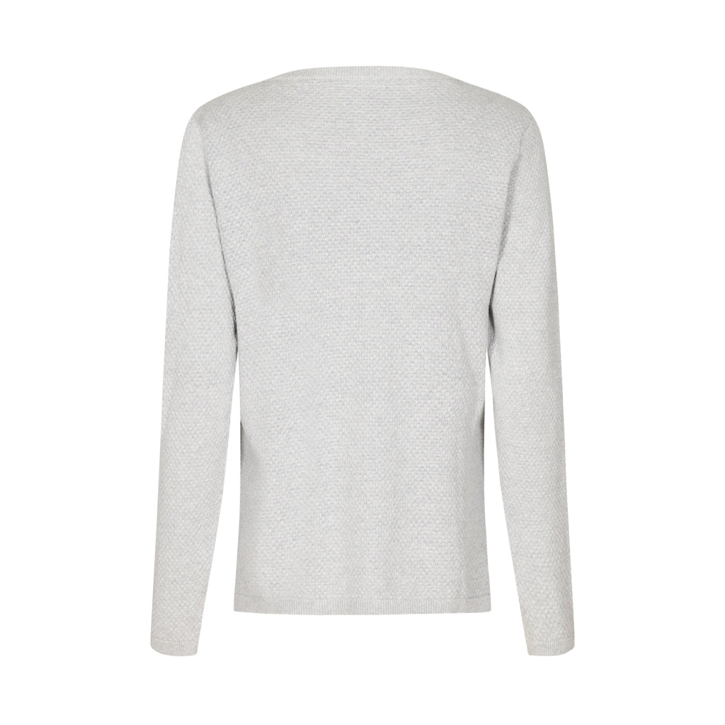 Sea Ranch Frida Boblestrik Strik Grå Melange