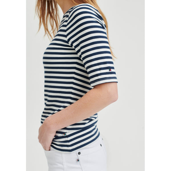 Redgreen Women Hedy kortærmet t-shirt T-shirts 168 Navy Stripe