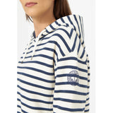 Sea Ranch Holly Hoodie Sweat Sweatshirts Perle/SR Navy