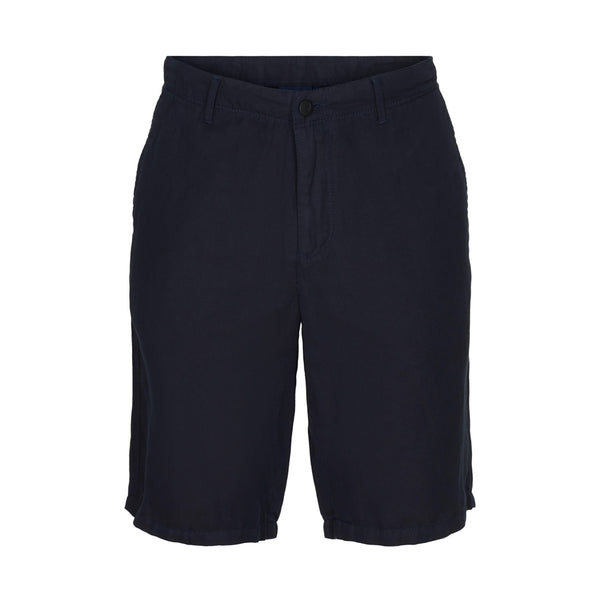 Sea Ranch Eddy Bomuld/Hør Mix Shorts Bukser og Shorts Mørk Navy