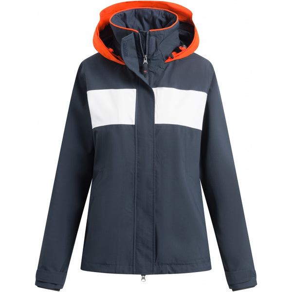 Sea Ranch Elin Retro Sailing jacket Jackets and Coats Mørk Navy / Hvid