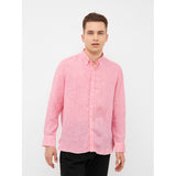 Sea Ranch Hyeres Langærmet Skjorte Skjorter Pink Nektar