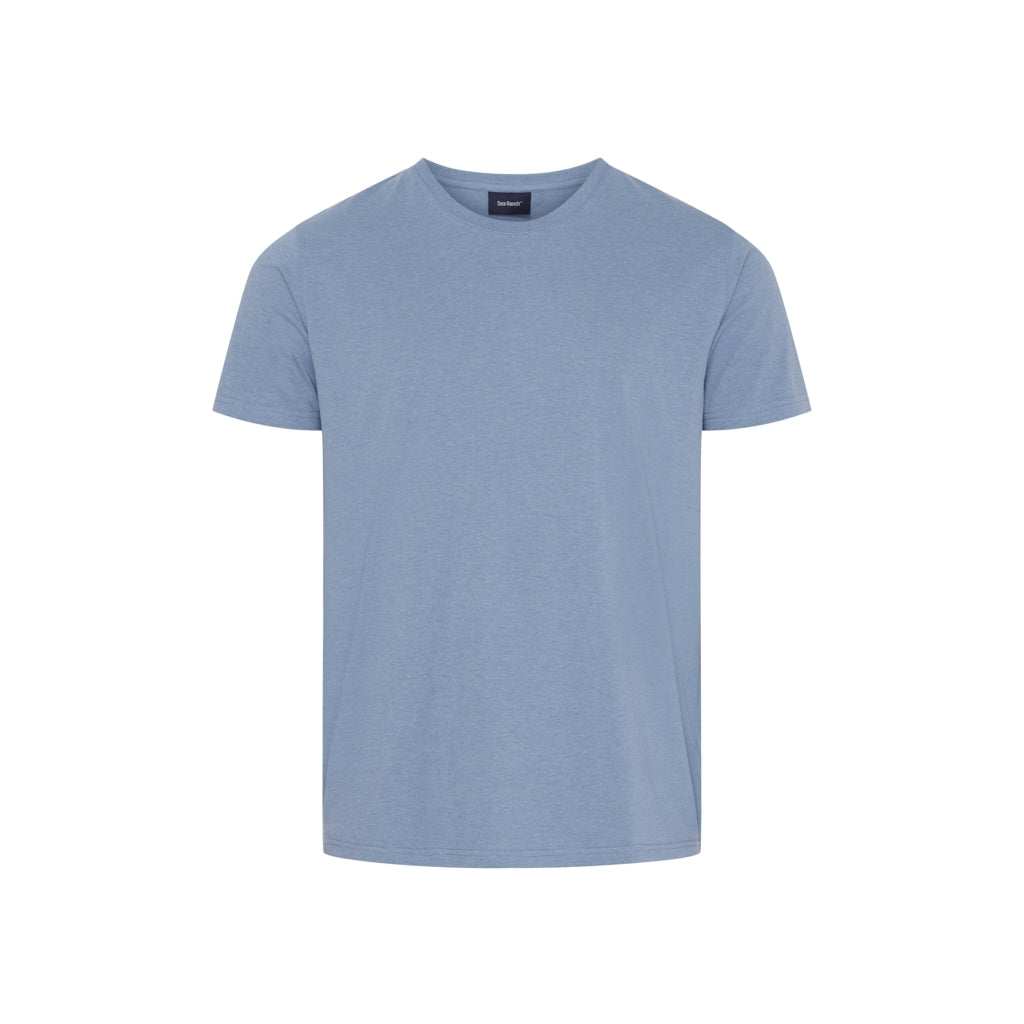 Sea Ranch Jappe Round Neck Organic cotton tee T-shirts Blå