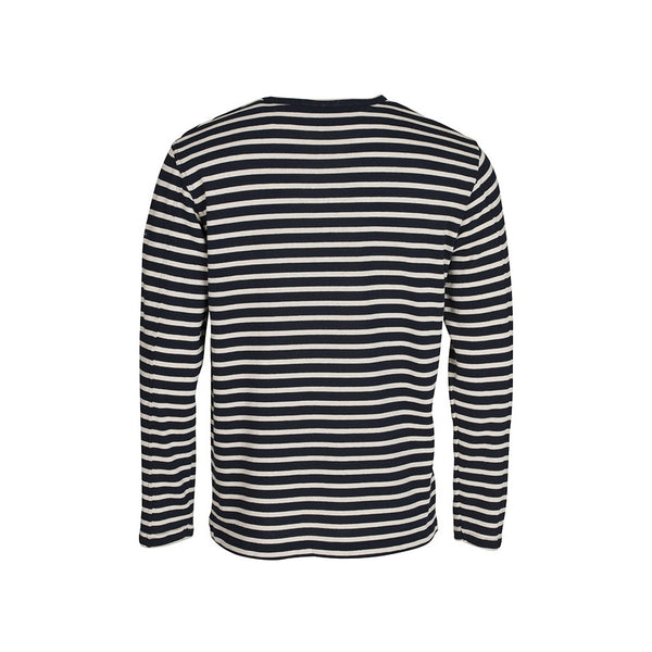 Sea Ranch Jaques Stribet Langærmet T-shirt Langærmet Tee SR Navy/Ecru